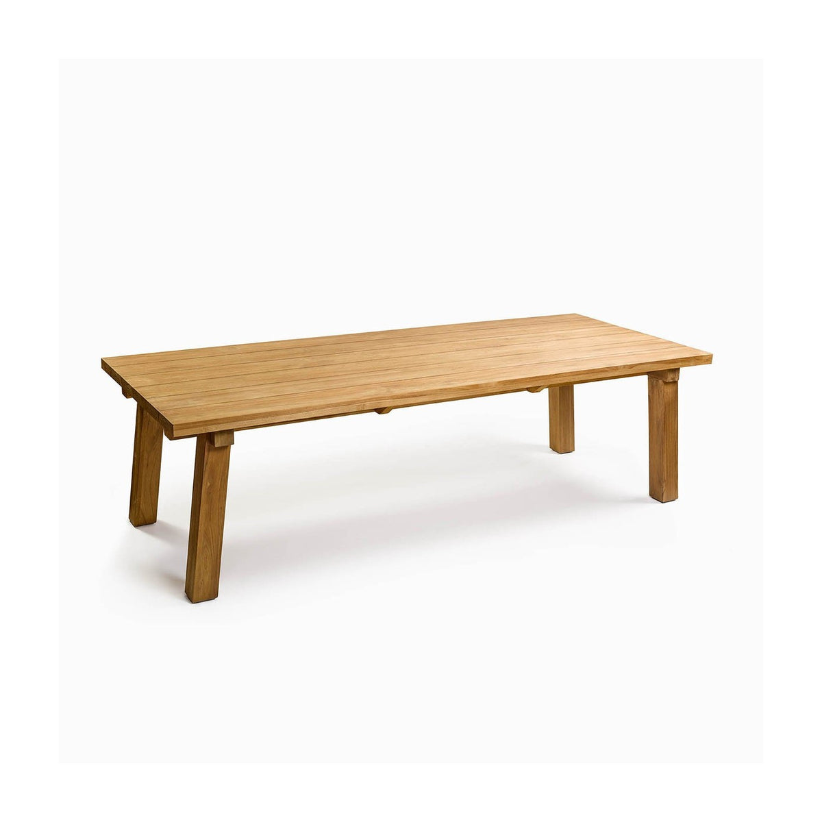 Mesa de comedor de vigas de madera Otívar