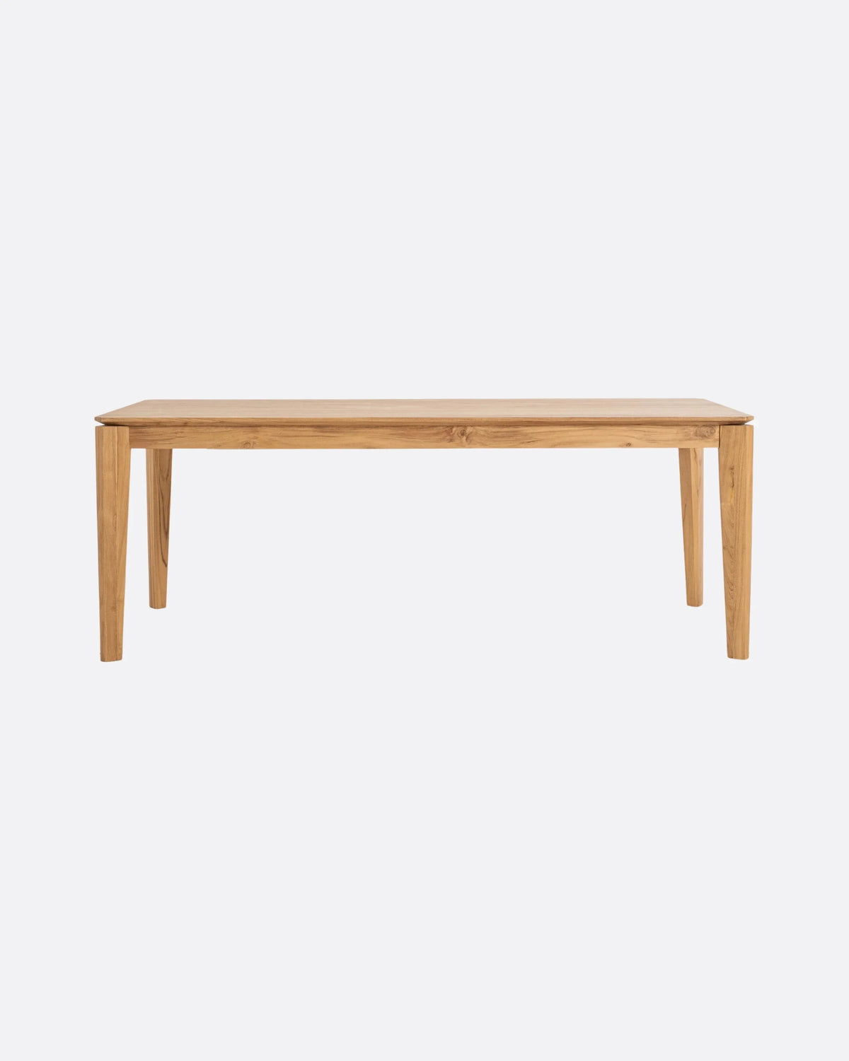 Mesa de comedor extensible de teca Daoen