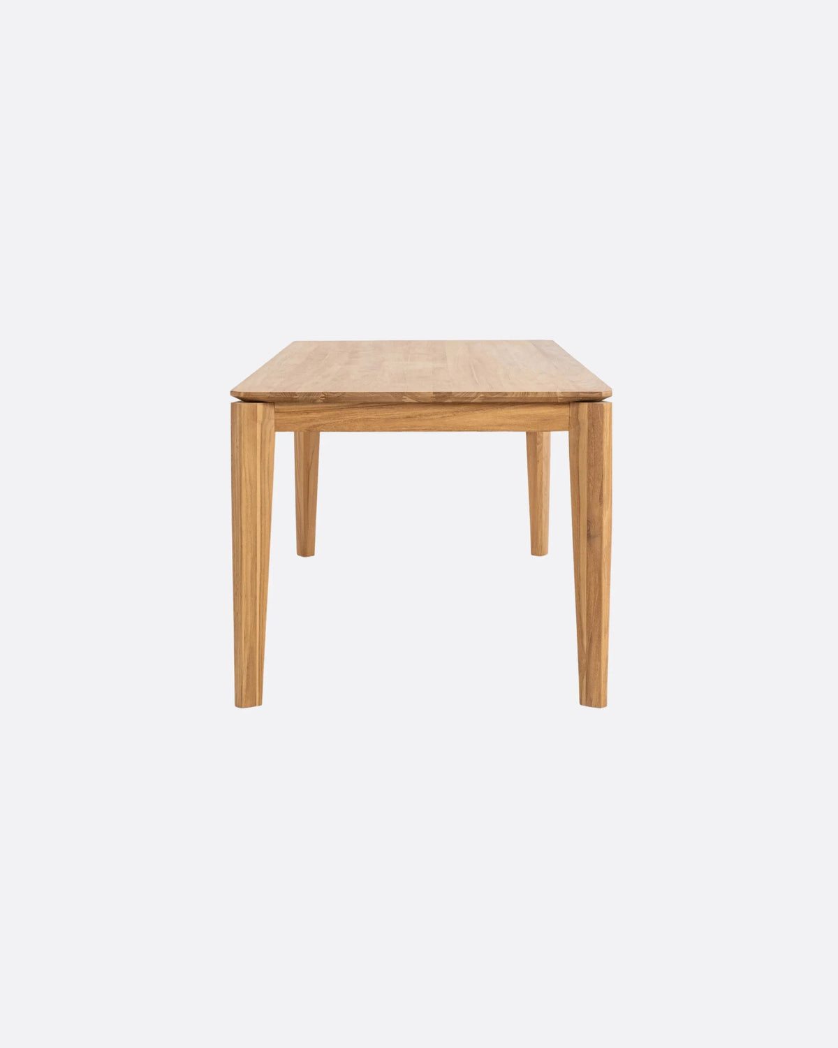 Mesa de comedor extensible de teca Daoen