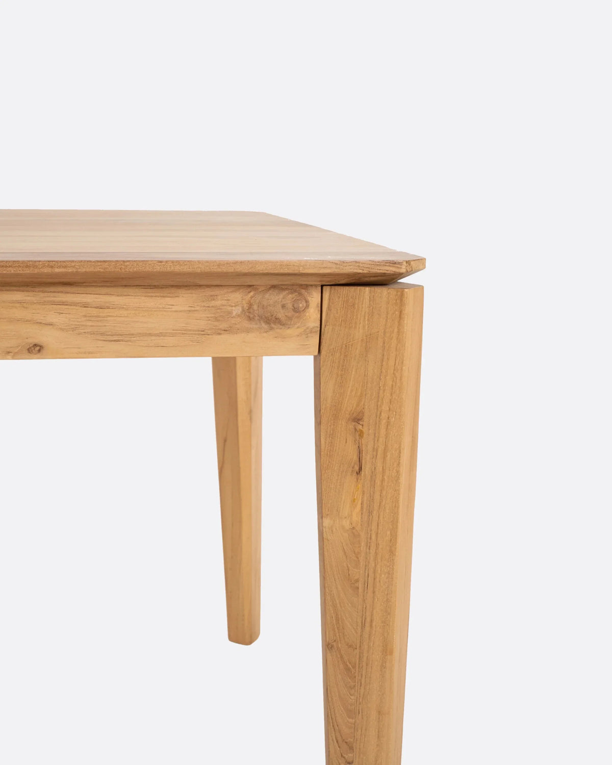 Mesa de comedor extensible de teca Daoen