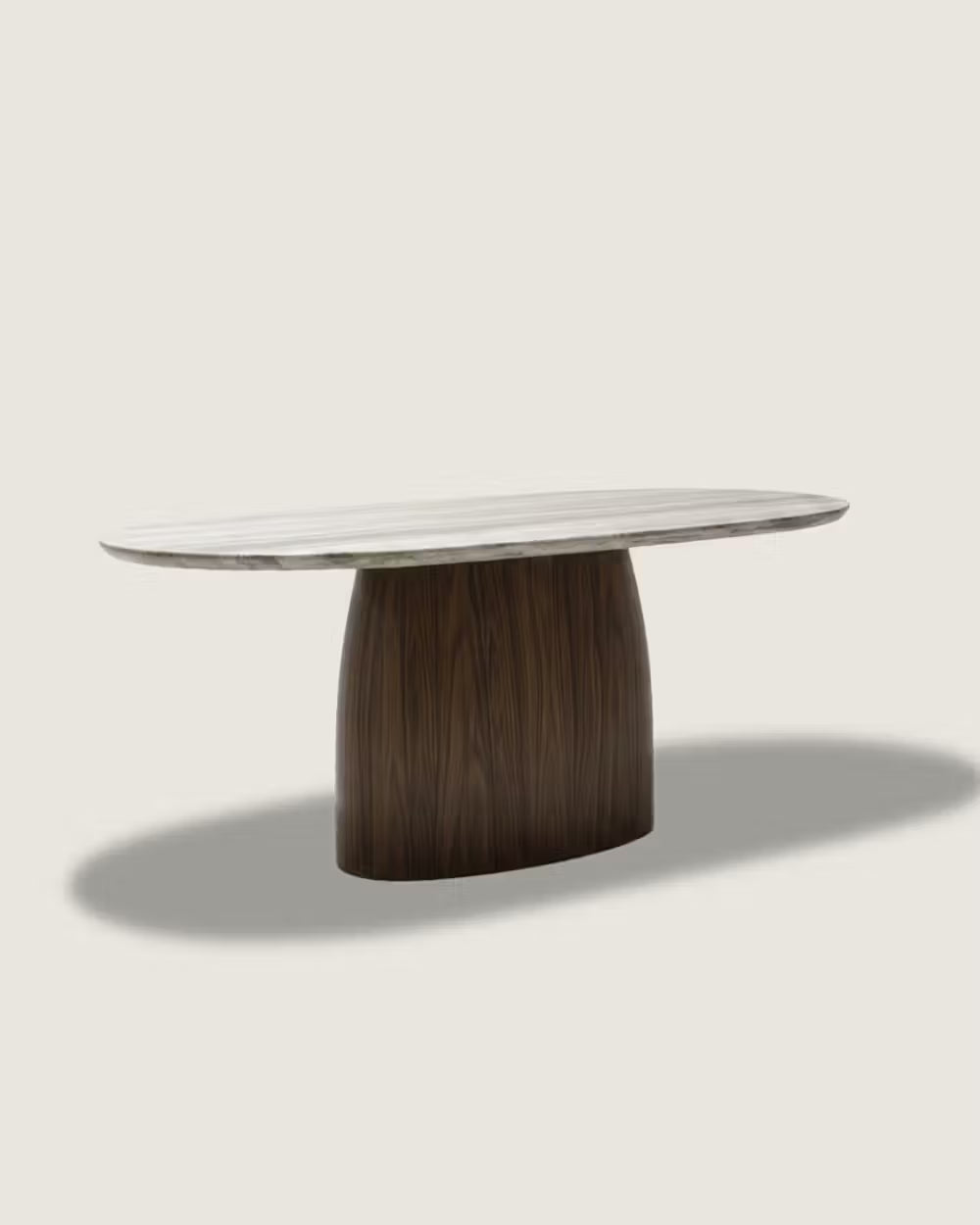 Mesa de Comedor Kaia Nogal 220 cm