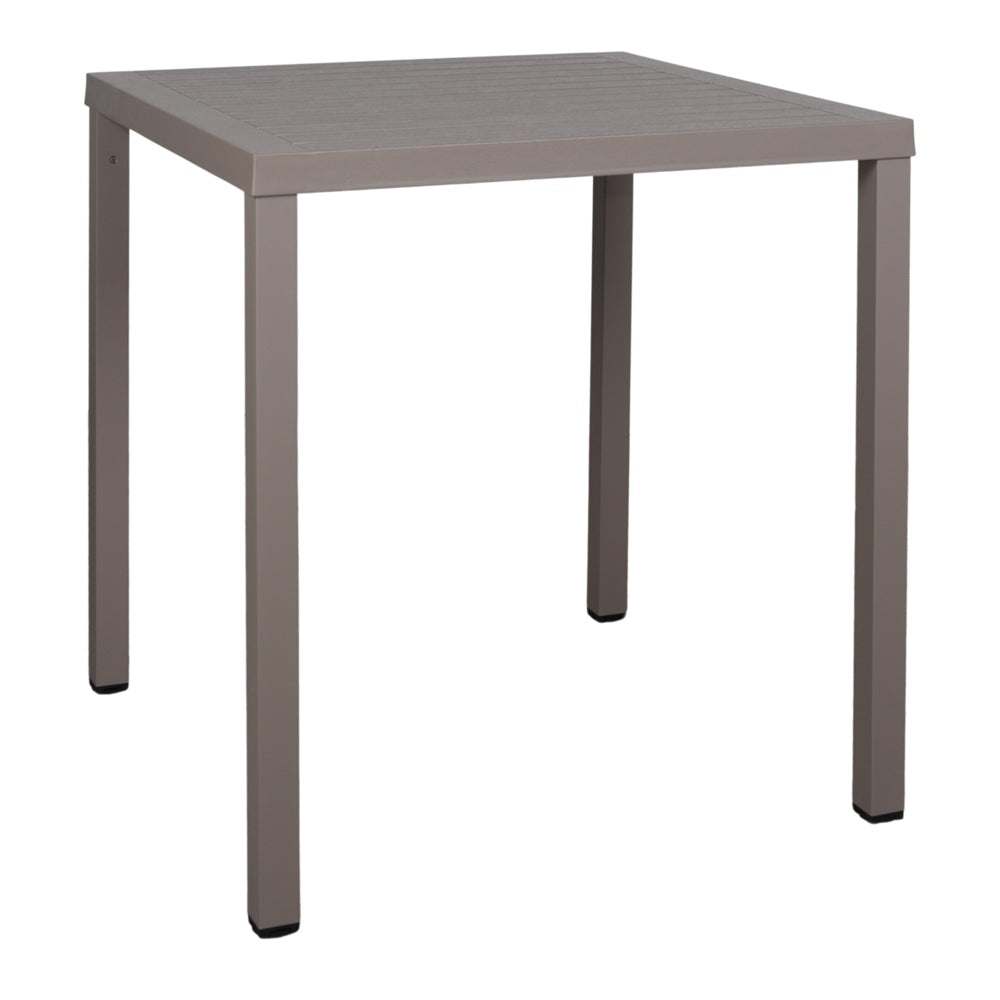 Mesa de exterior de resina y aluminio Gea