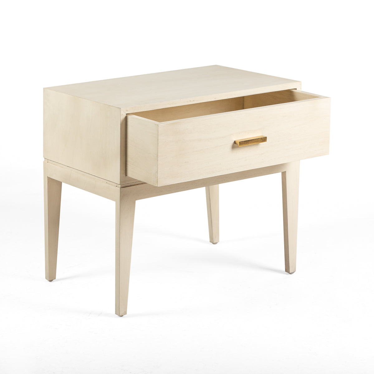 Mesita de noche de madera Almansa