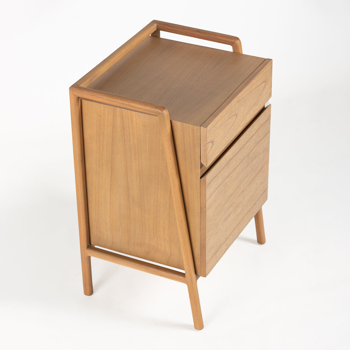 Mesita de noche de madera de cedro Ciampino