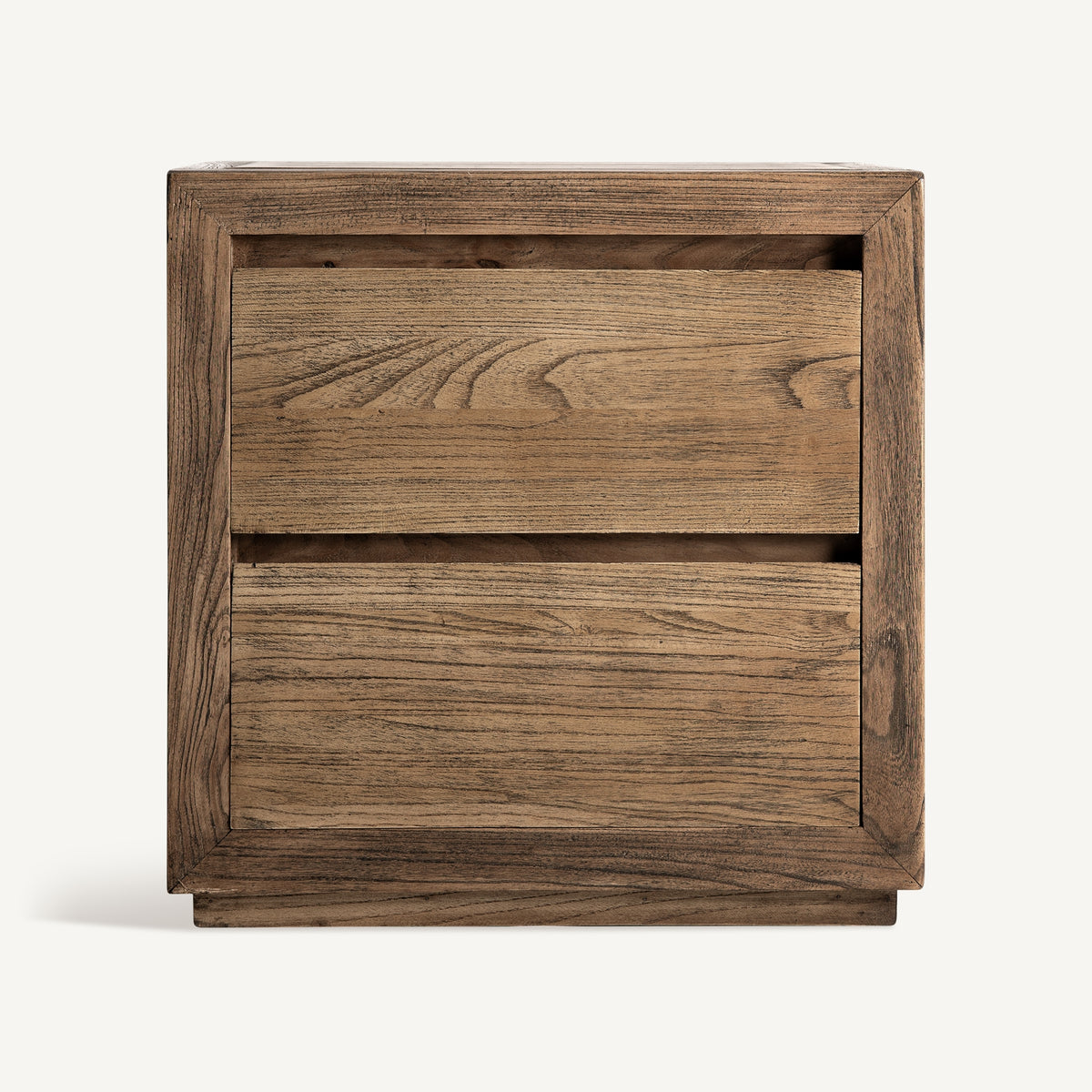 Mesita de noche de madera de olmo Aljezur