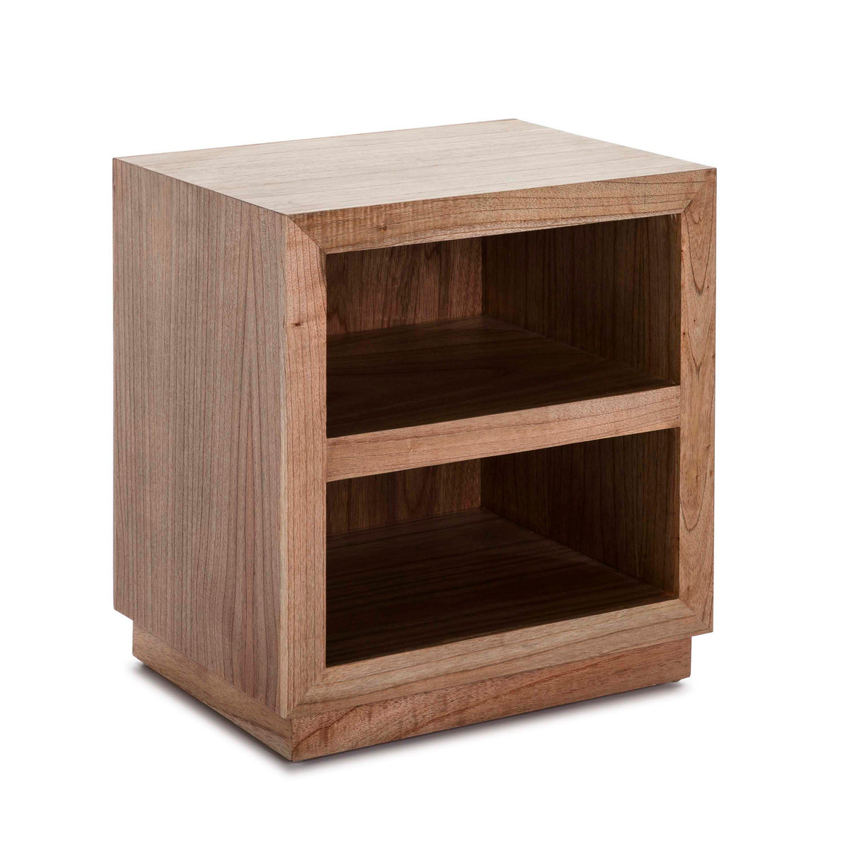 Mesita de noche de madera Vomero