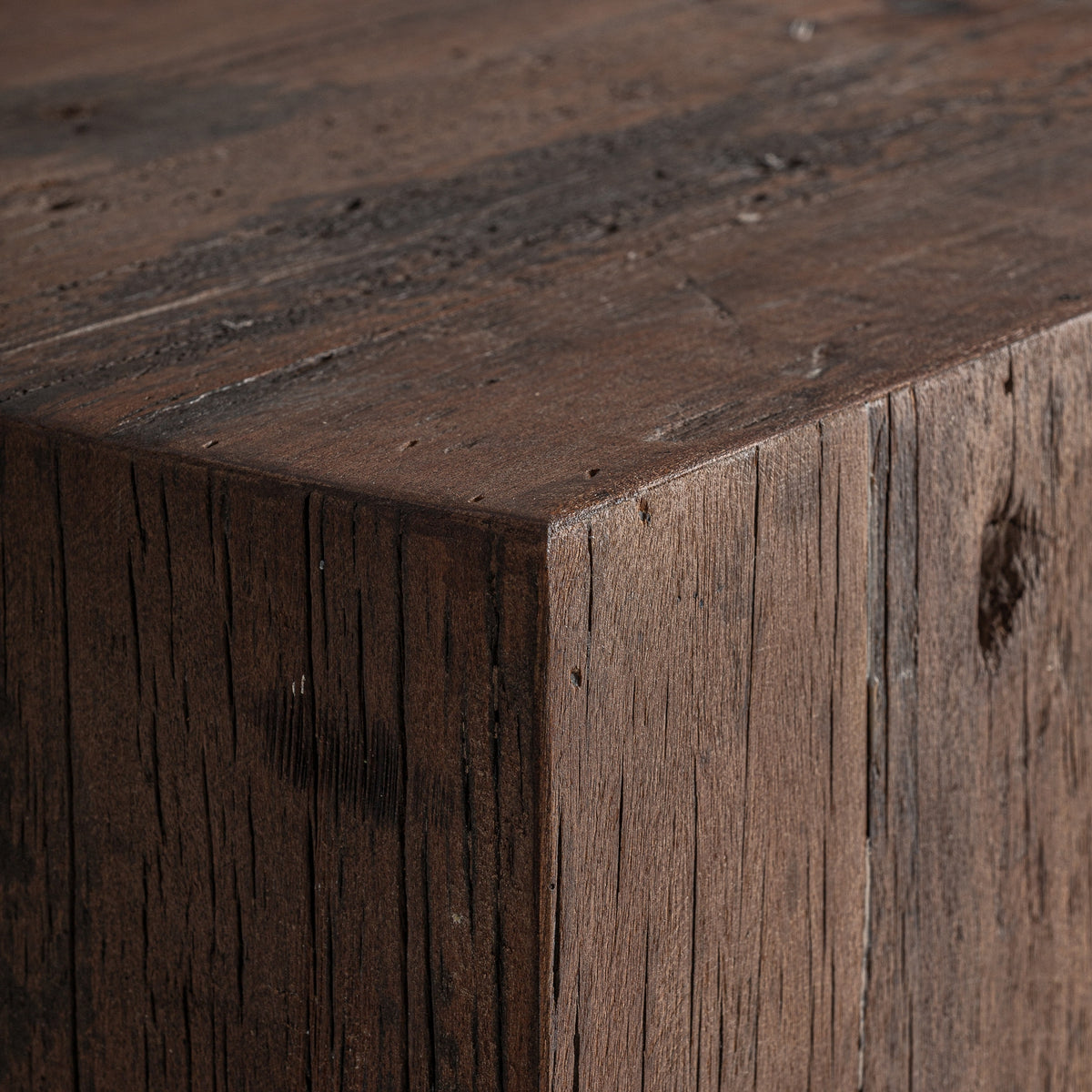 Módulo de barra de bar de madera recuperada Monchique 60 cm