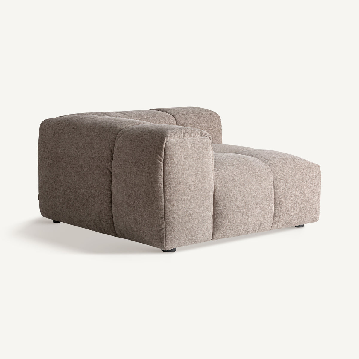 Módulo de sofá esquinero tapizado beige Korčula 115 cm