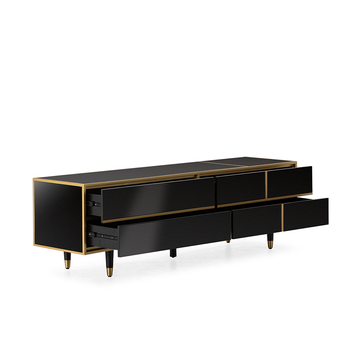 Mueble de TV de DM y espejo Eppan