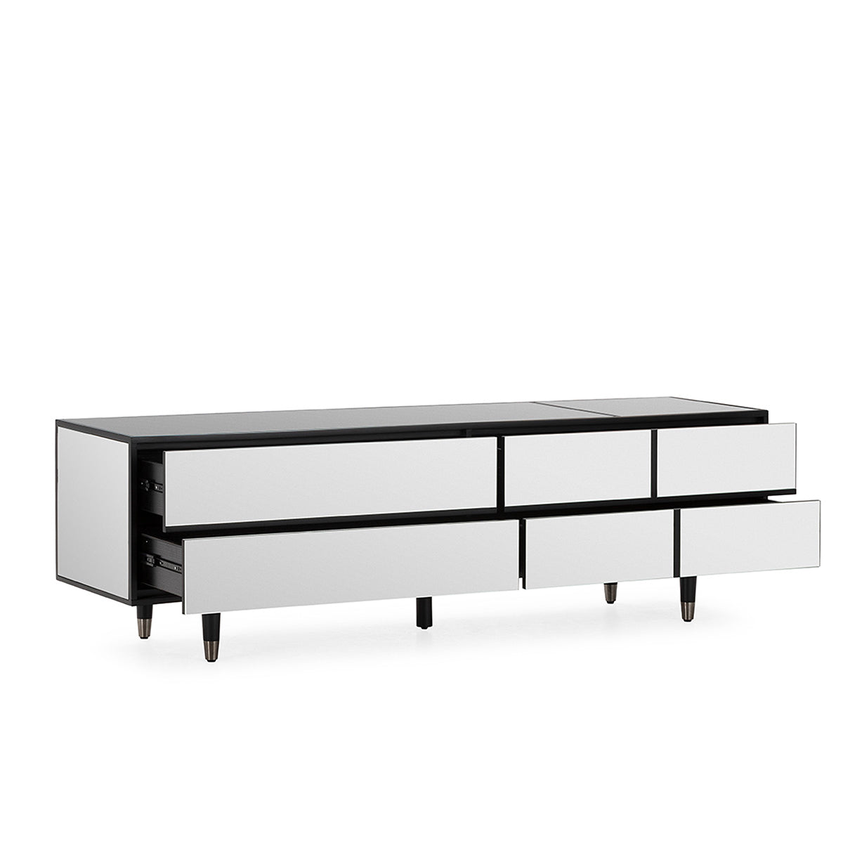 Mueble de TV de DM y espejo Eppan