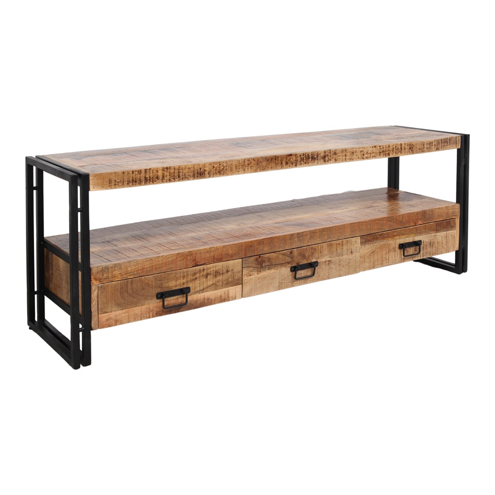 Mueble de TV de madera y metal Calixta