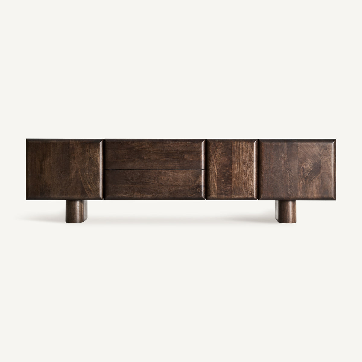 Mueble TV de madera de mango Zavial
