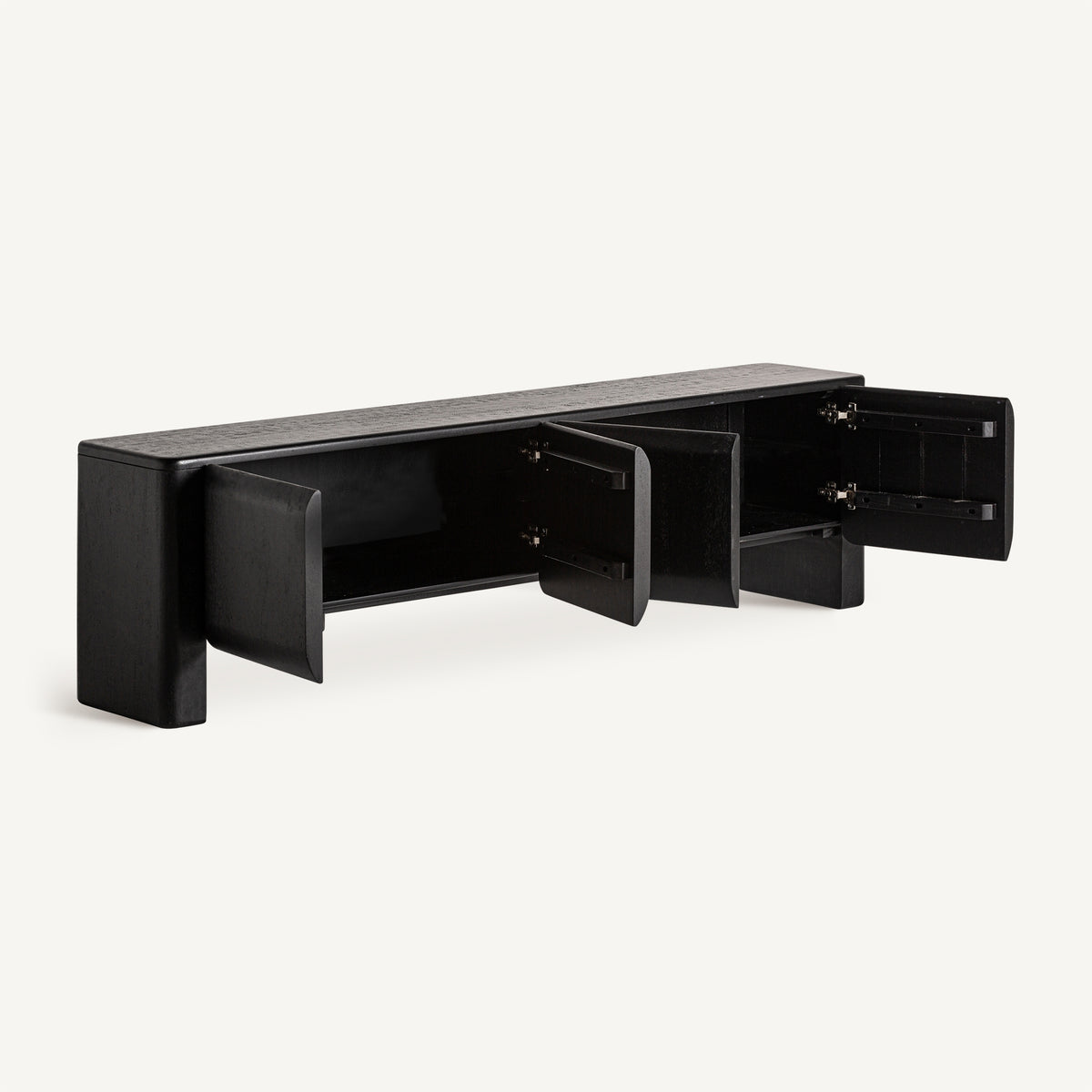 Mueble TV de mango negro Malhão