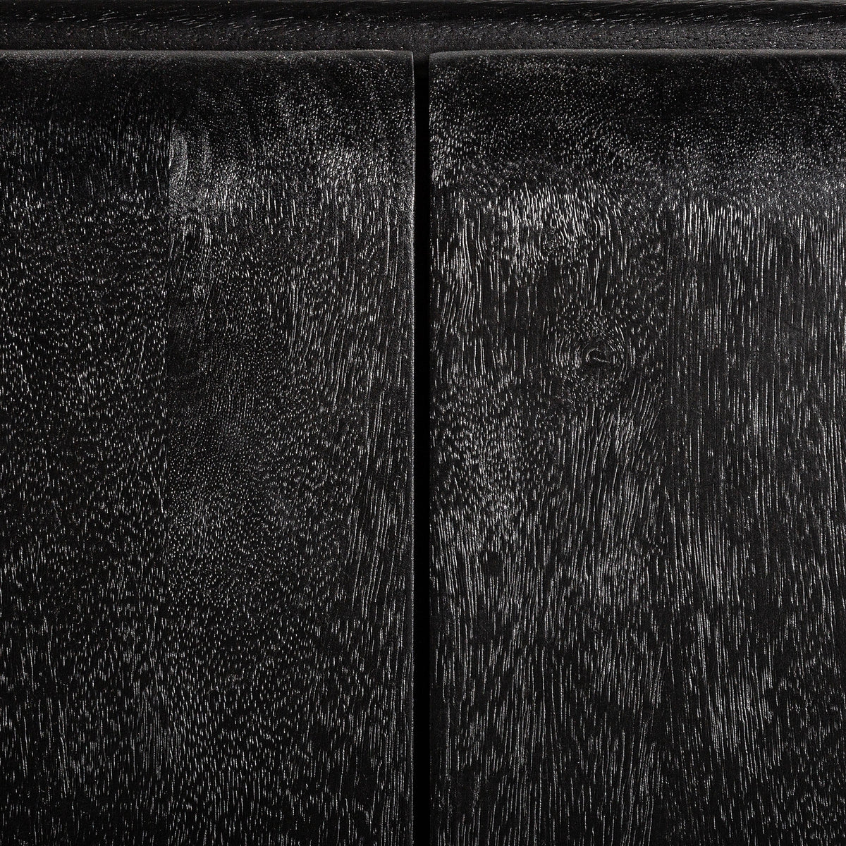 Mueble TV de mango negro Malhão