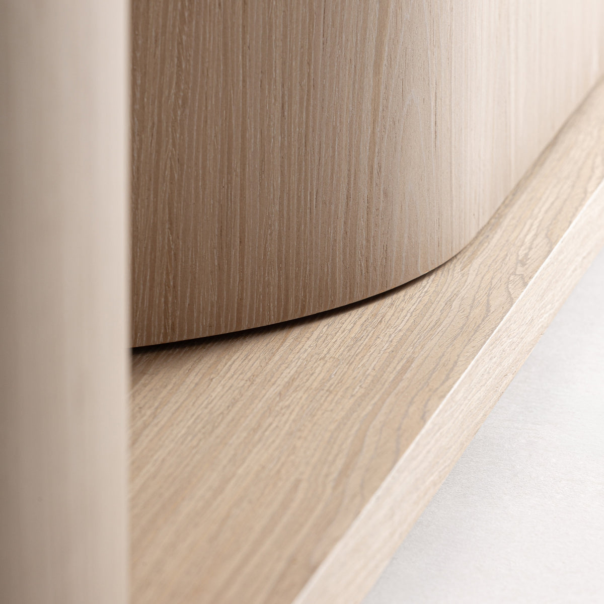 Mueble TV de roble beige Ancão