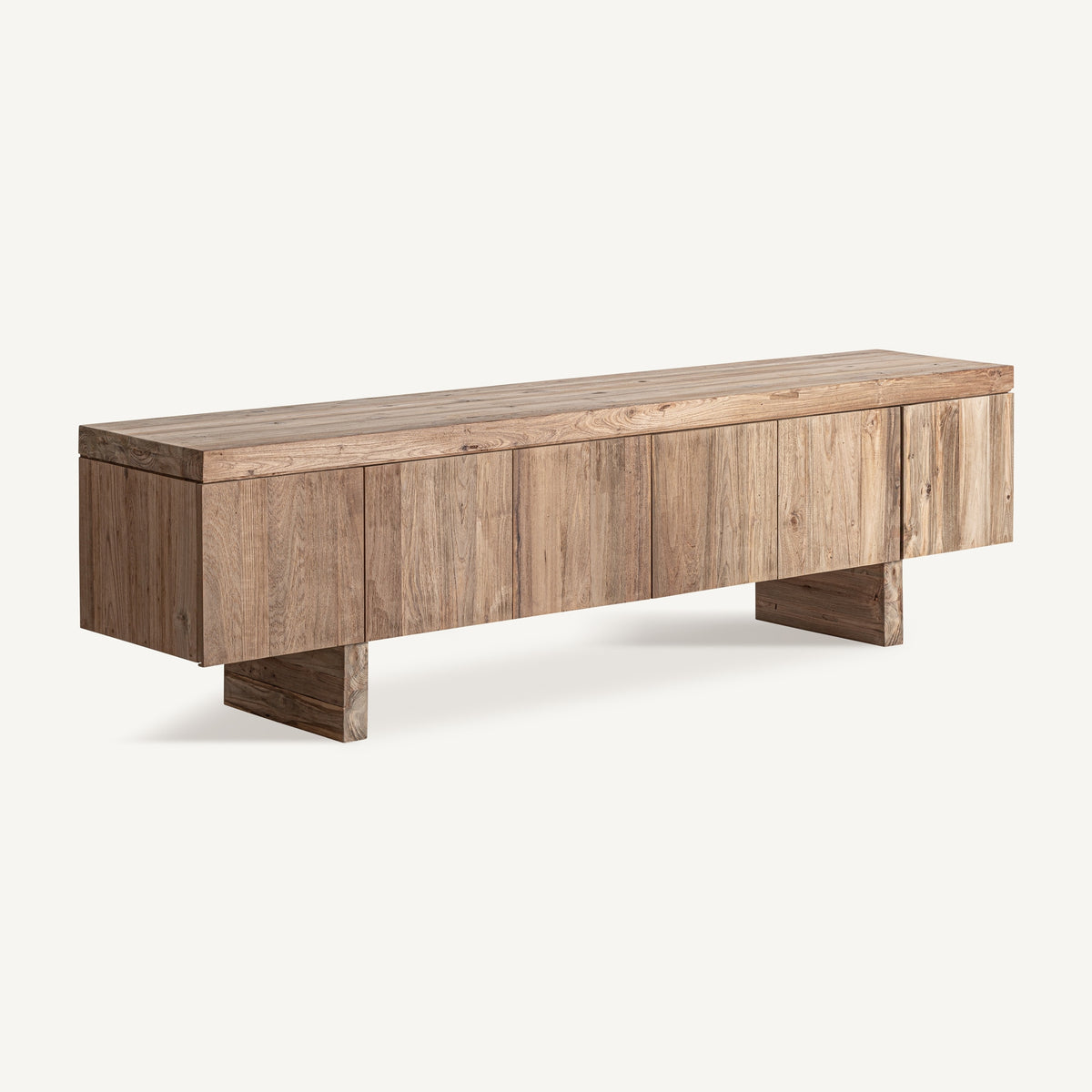 Mueble TV de teca reciclada Ojós
