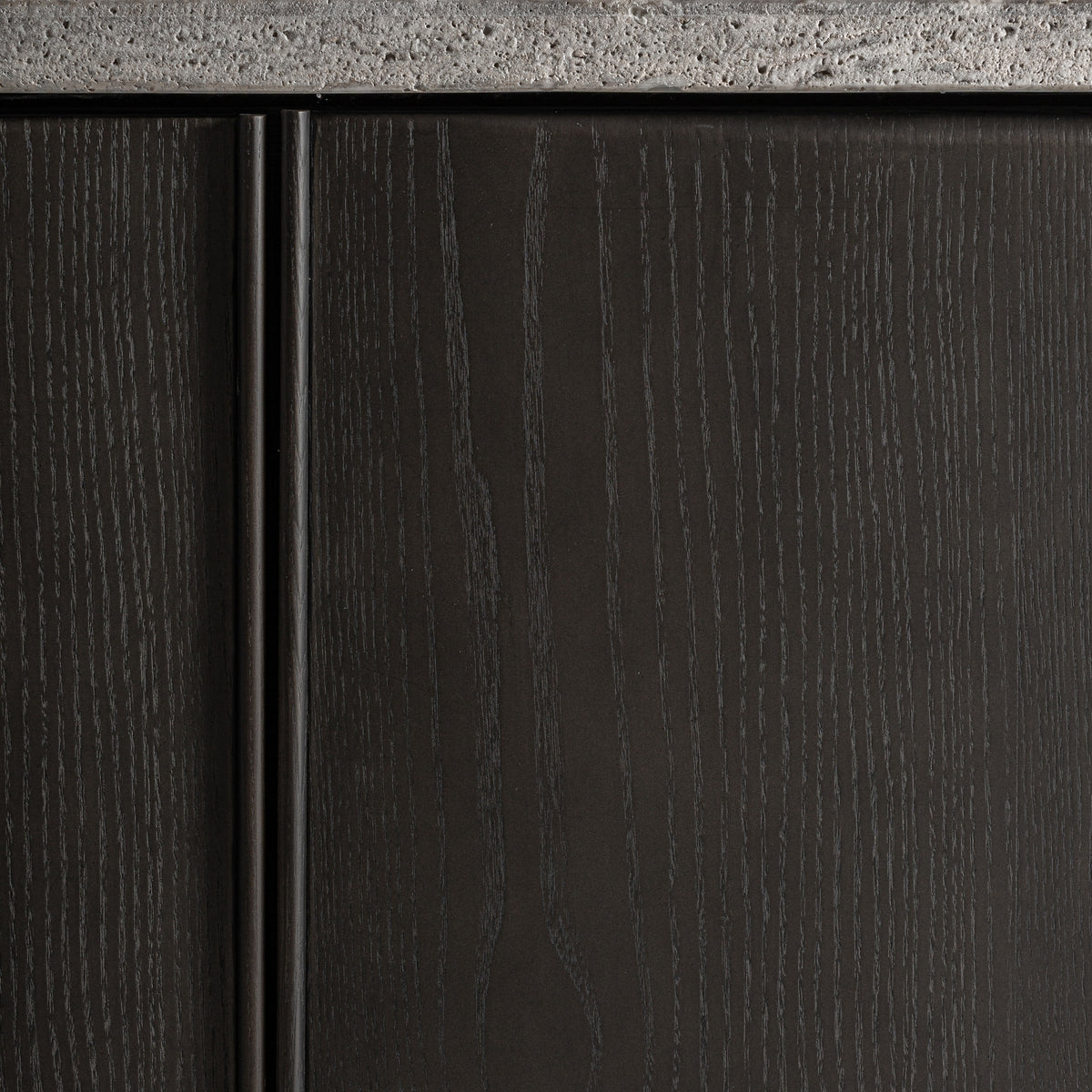 Mueble TV de travertino y fresno Adraga