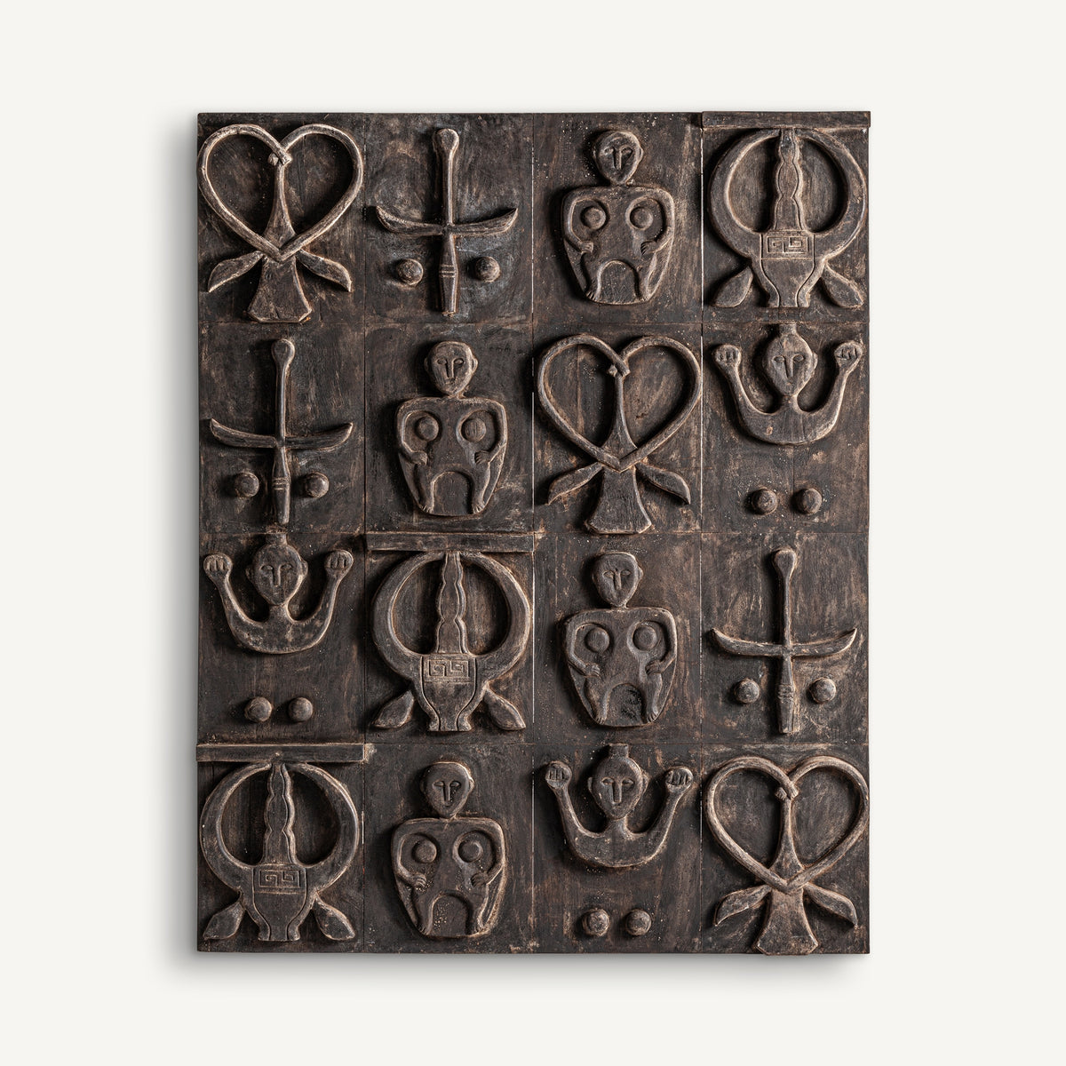 Panel decorativo de madera de suar Xlendi