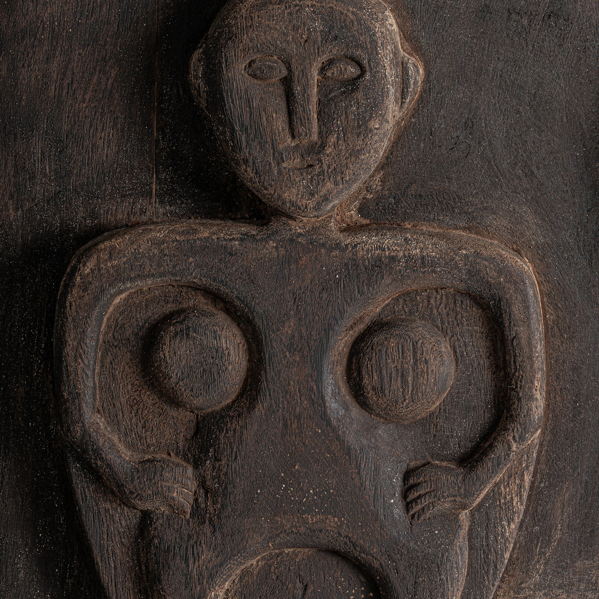 Panel decorativo de madera de suar Xlendi