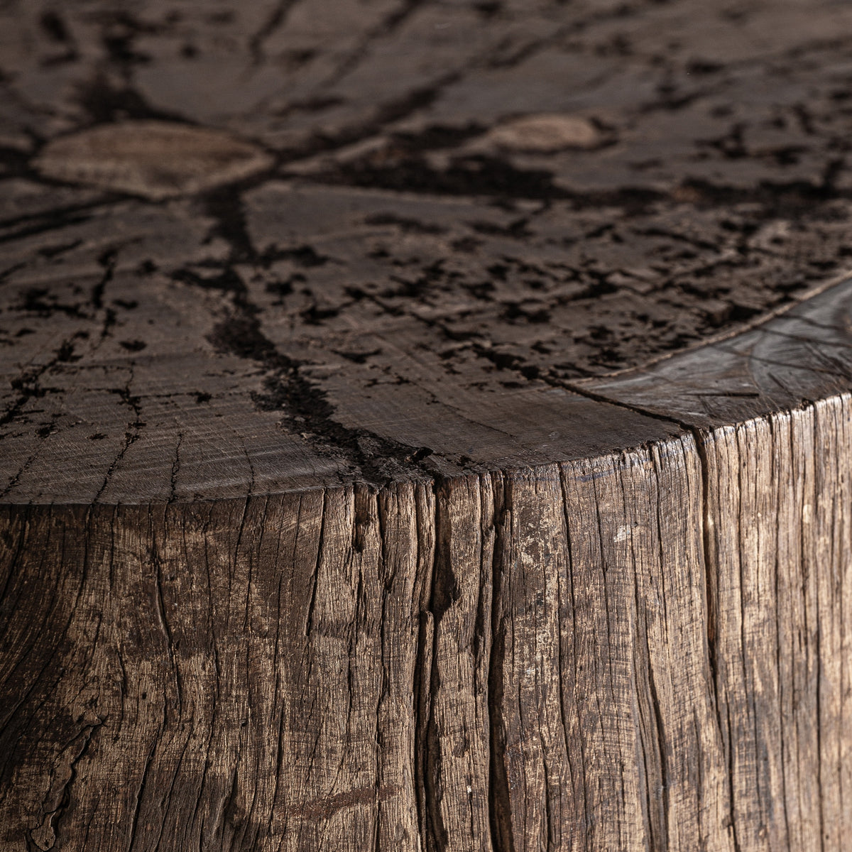 Peana de madera de teca Oliva