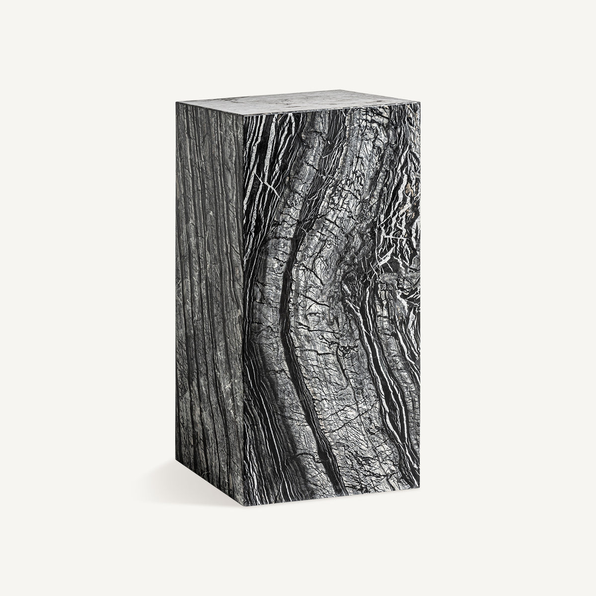 Peana de mármol gris Ondara 76 cm