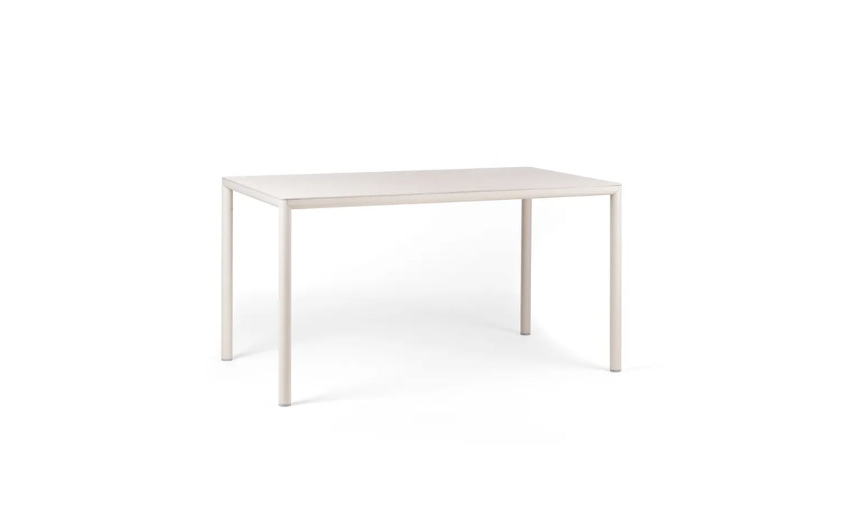 Set de comedor Piave con sillas Tiberina Nardi – Mesa Piave 139 x 79, crema