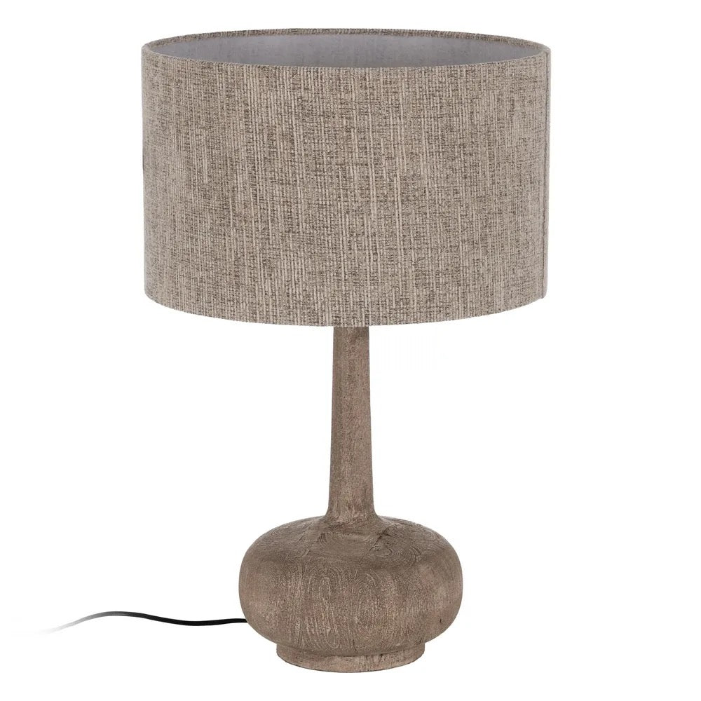 Pie de Lámpara de Sobremesa Nature Line - #pino_y_jacaranda#