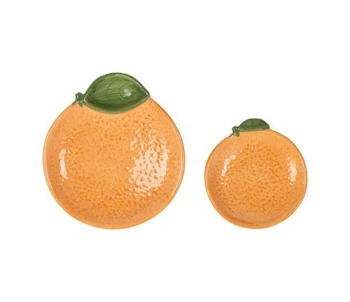 Plato de Aperitivo Naranja - pino_y_jacaranda