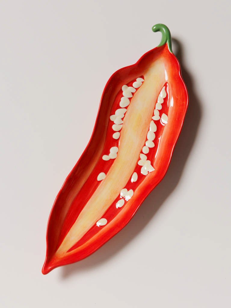 Plato de Aperitivo Pimiento Rojo - #pino_y_jacaranda#