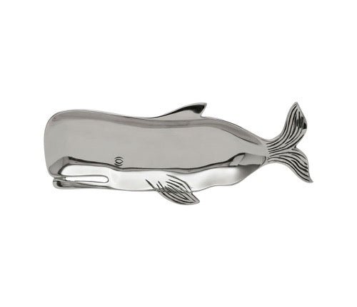 Plato Decorativo de Aluminio Whale - pino_y_jacaranda