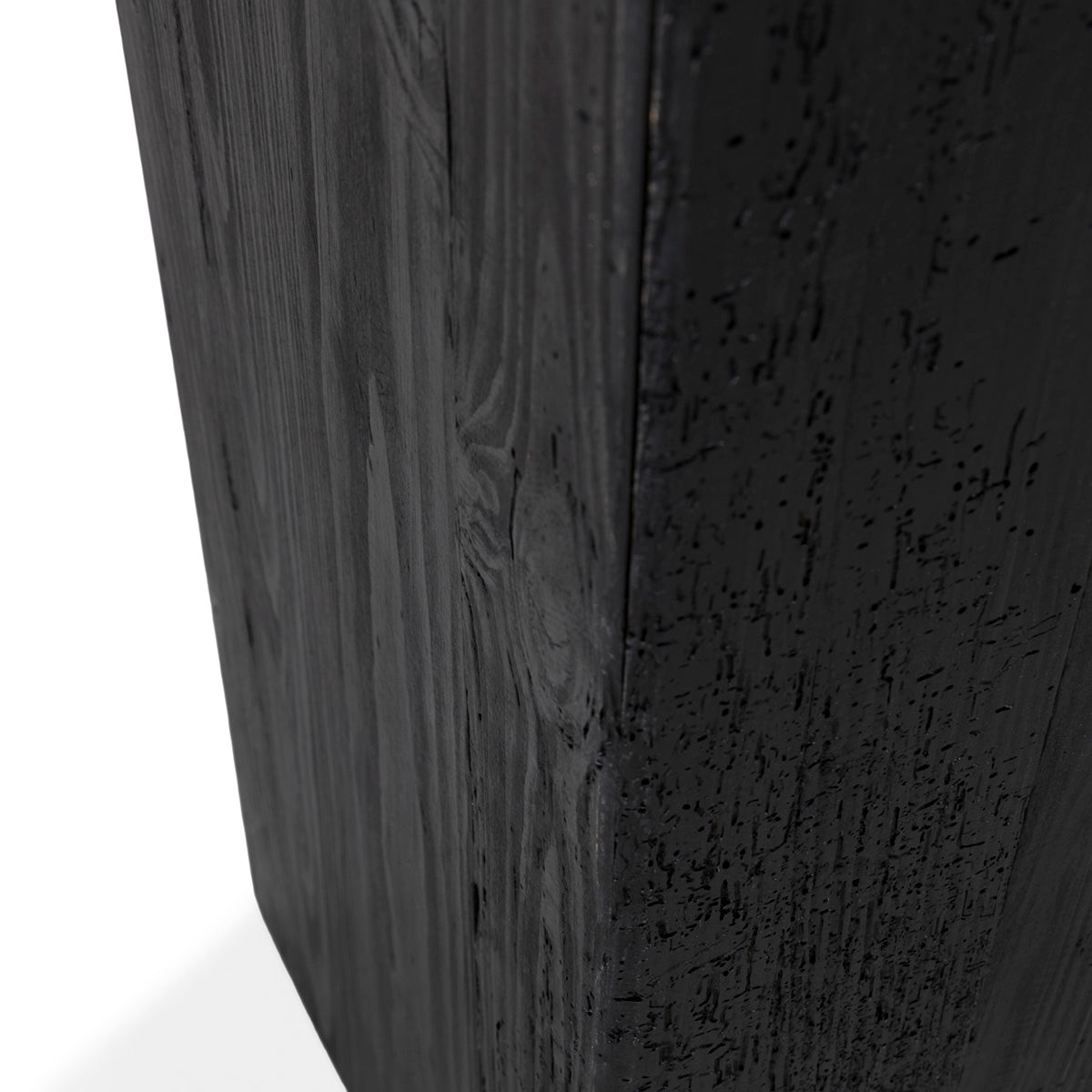 Plinto de madera de pino recuperado Arenella
