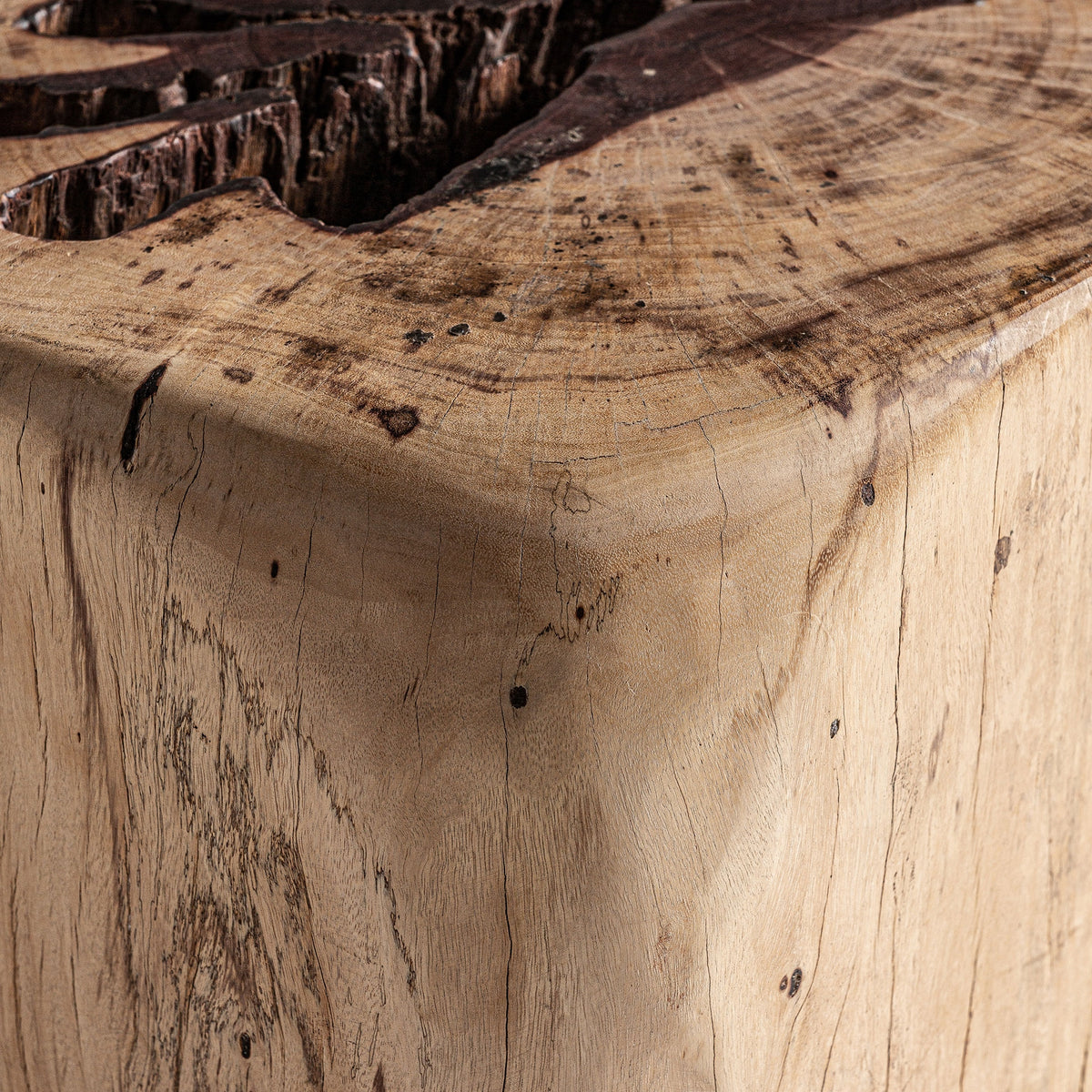 Reposapiés de madera de tamarindo Alfafara grande
