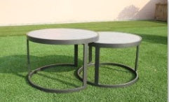 Set de 2 Mesas de Exterior Buitrago