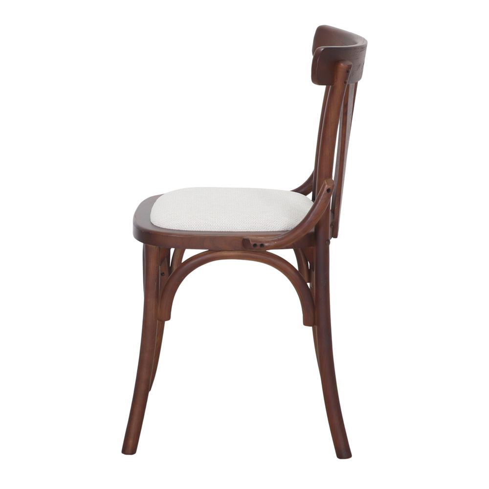 Set de 2 sillas de madera bistró Alonso