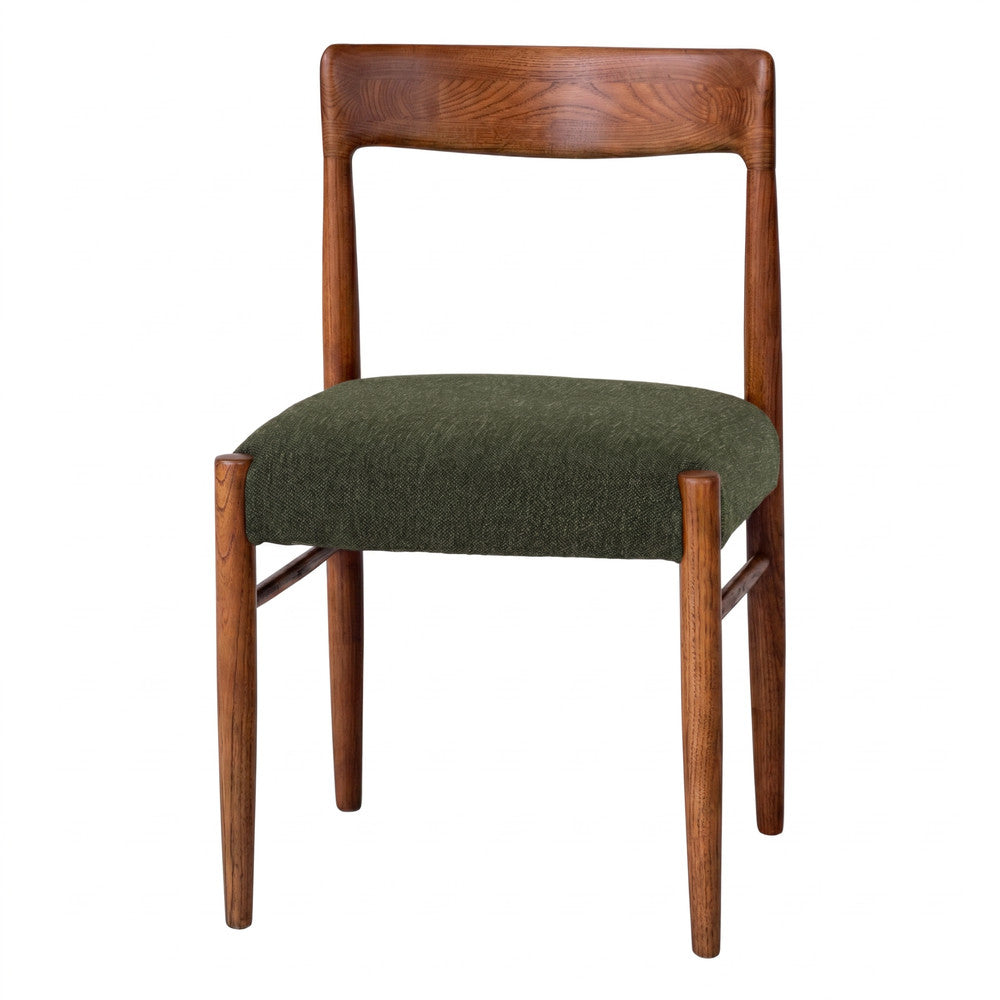 Set de 2 sillas de olmo tapizadas Mirfak