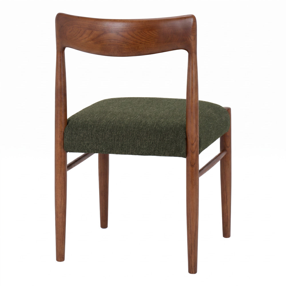 Set de 2 sillas de olmo tapizadas Mirfak