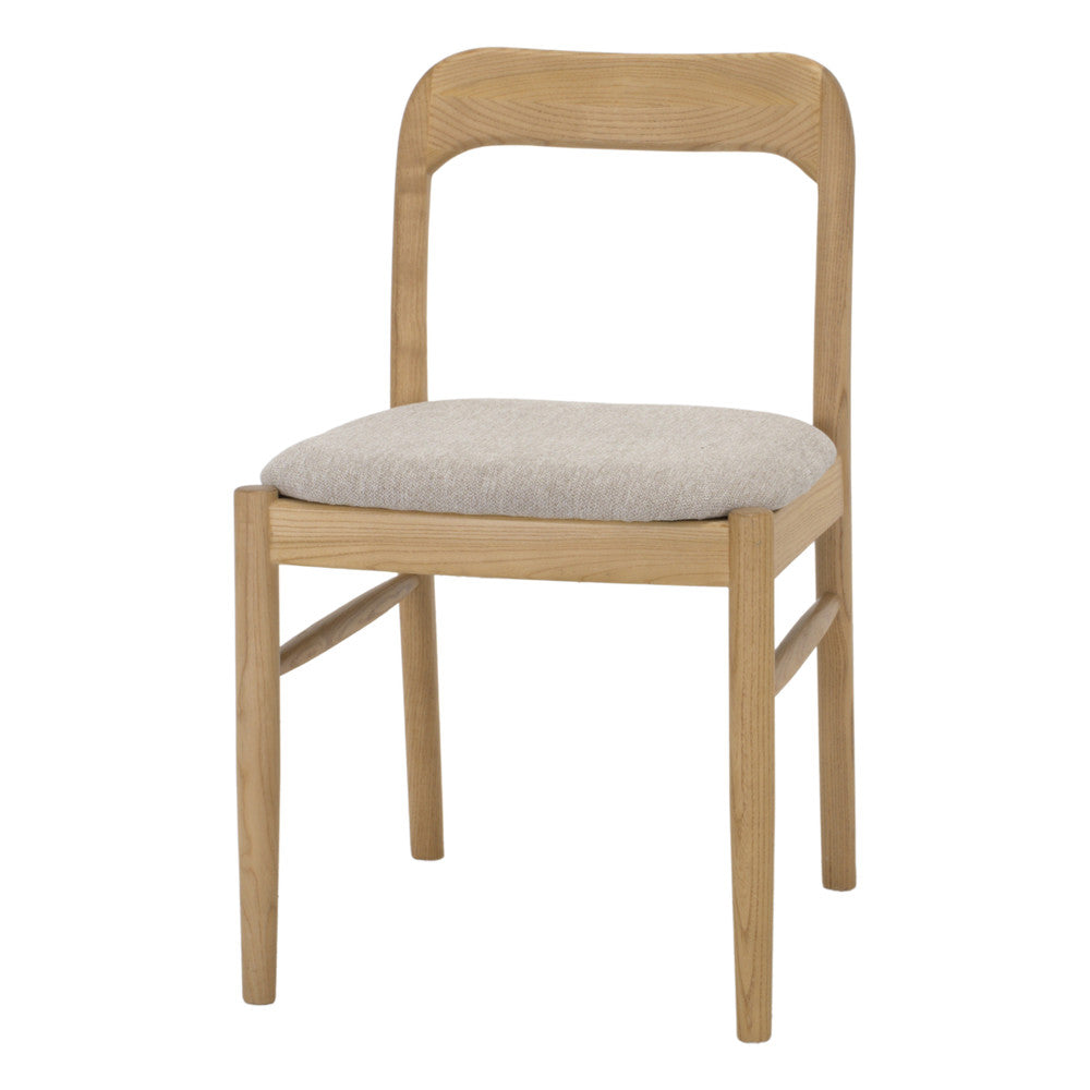 Set de 2 sillas de olmo torneado Miguela