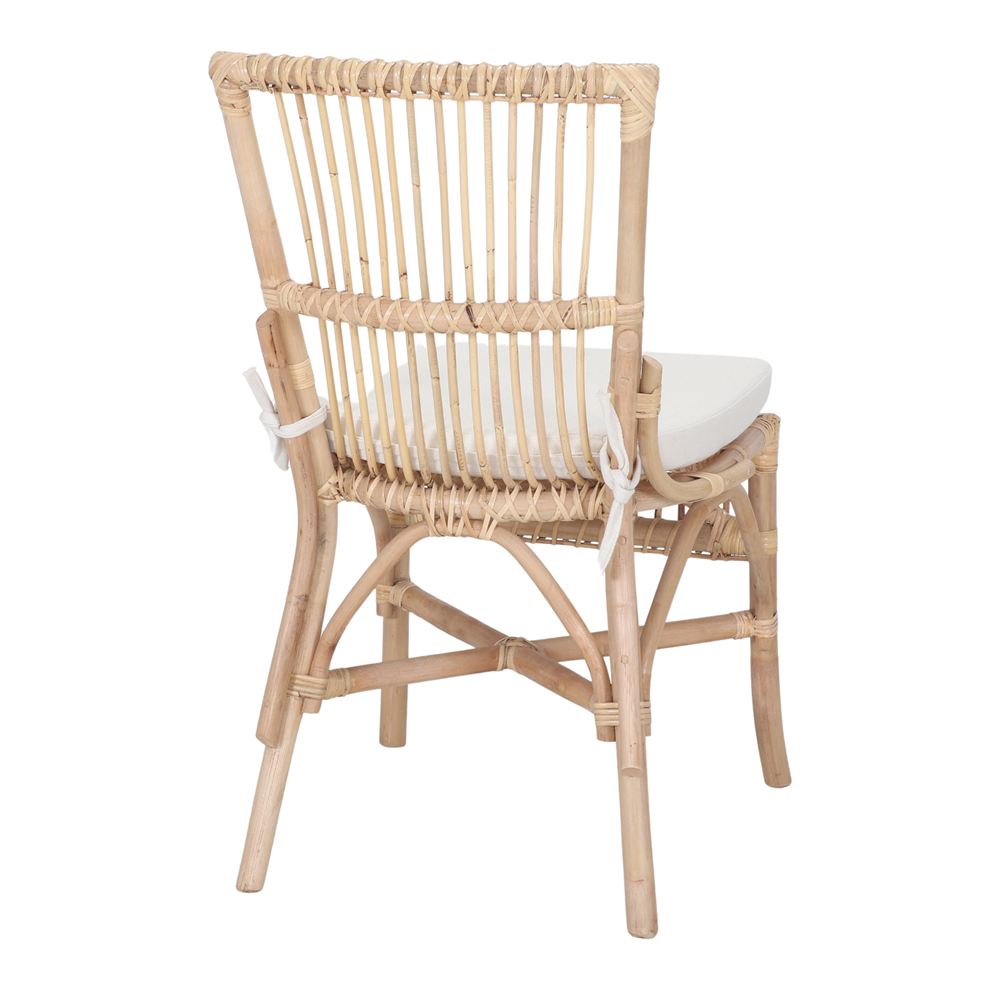Set de 2 sillas de ratán natural Giada