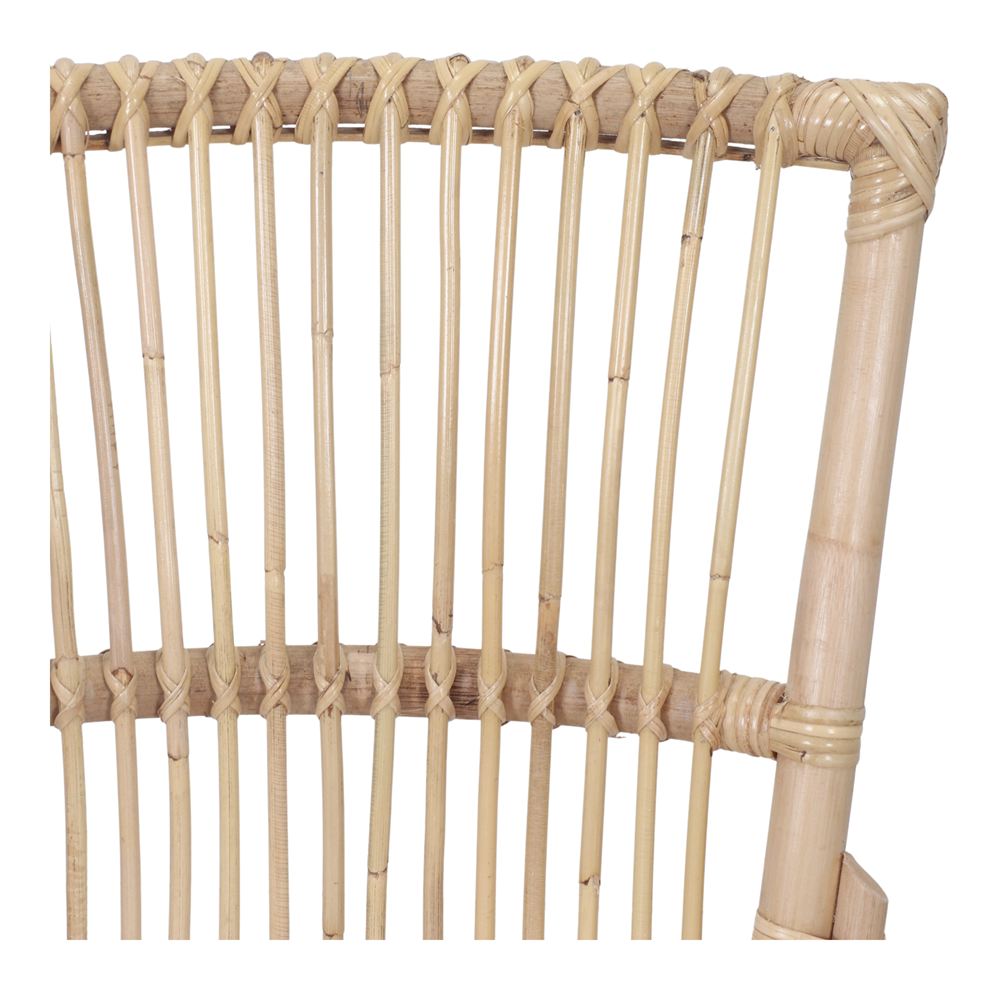 Set de 2 sillas de ratán natural Giada