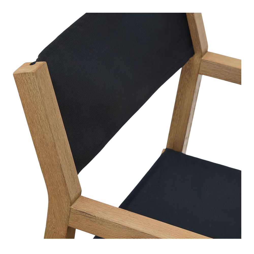 Set de 2 sillas plegables de acacia Calista