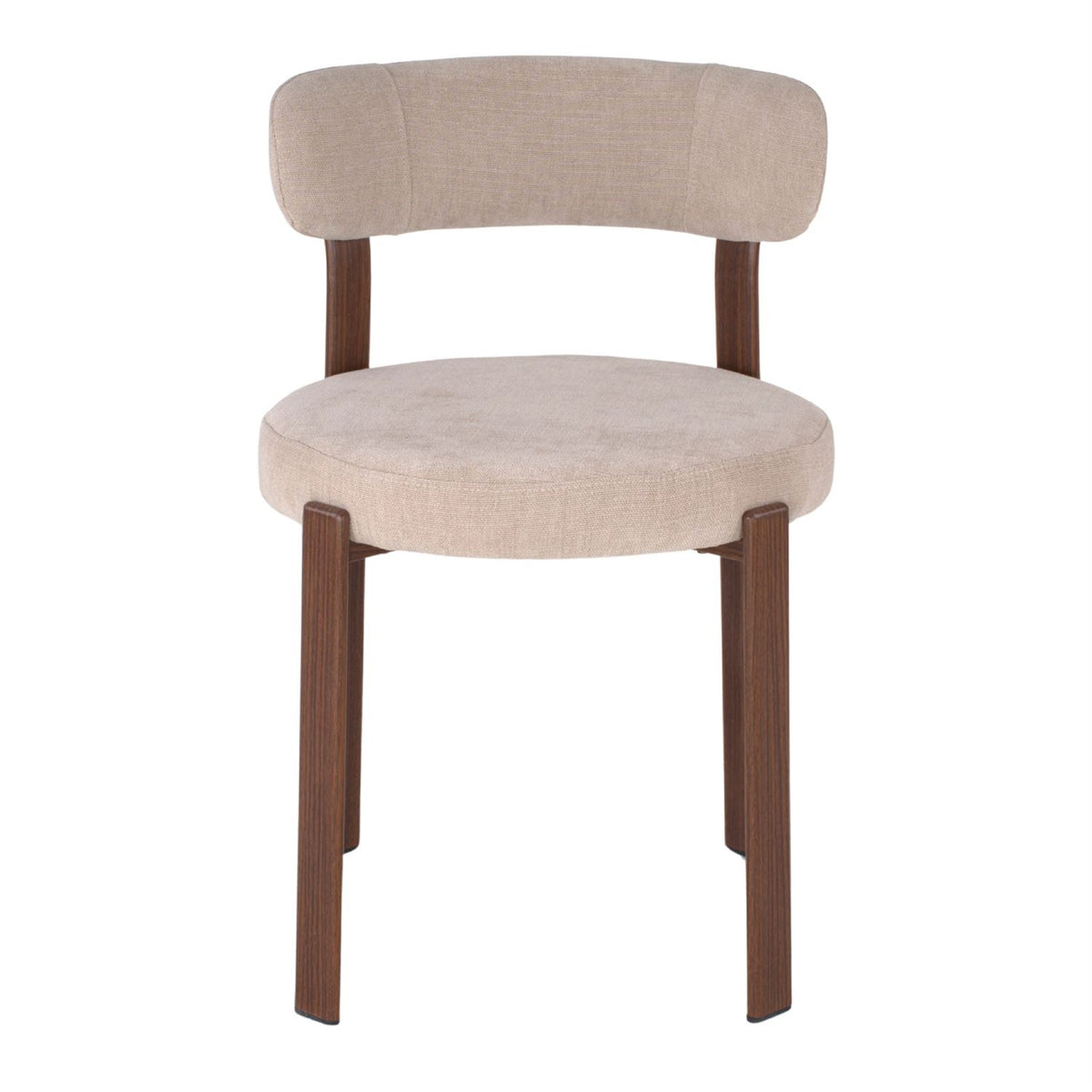 Set de 2 sillas tapizadas compactas Gian