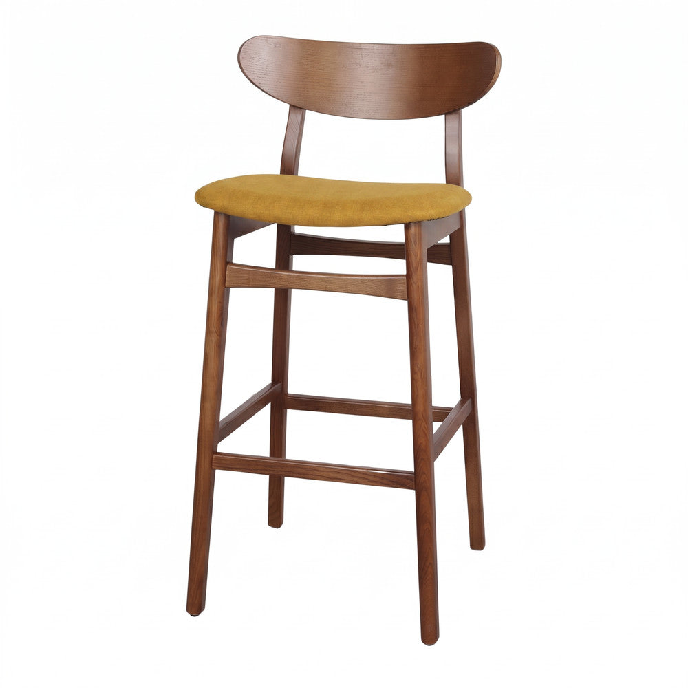 Set de 2 taburetes de cocina de fresno Orsola