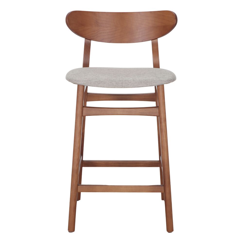 Set de 2 taburetes de cocina de fresno Orsola