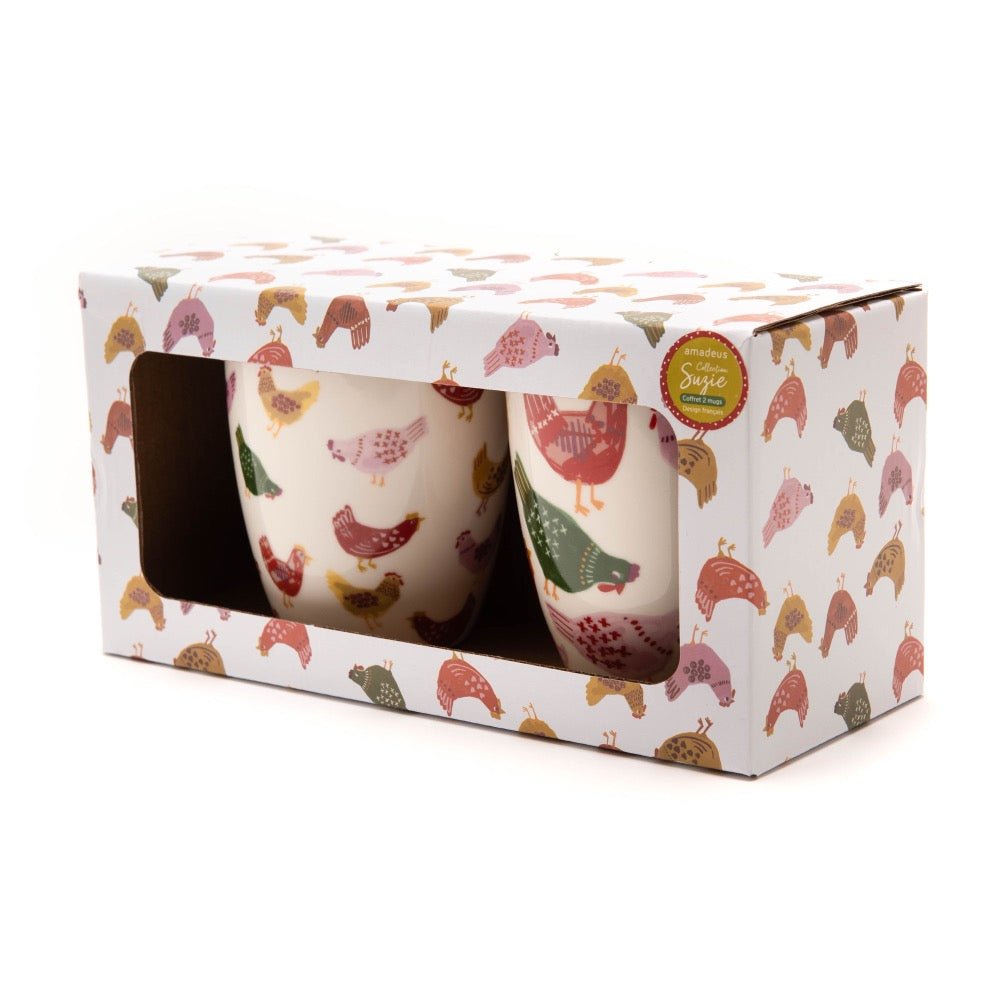 Set de 2 Tazas Gallinero - pino_y_jacaranda