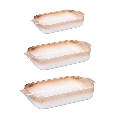 Set de 3 Bandejas de Horno Beige - pino_y_jacaranda