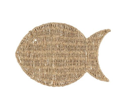 Set de 4 Bajoplatos Decorativos Peces Sumatra - pino_y_jacaranda