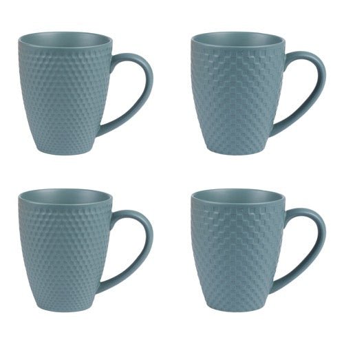 Set de 4 Tazas Snow Blue - pino_y_jacaranda