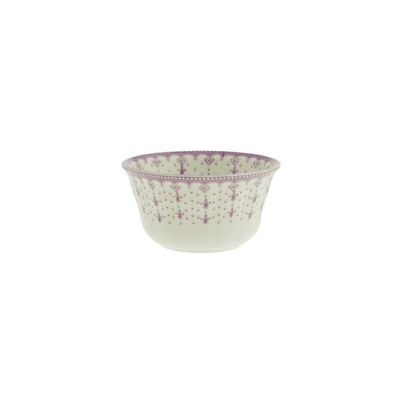 Set de 6 Boles Clásicos Pequeño La Cartuja Colección Flor de Lis Rosa - #pino_y_jacaranda#