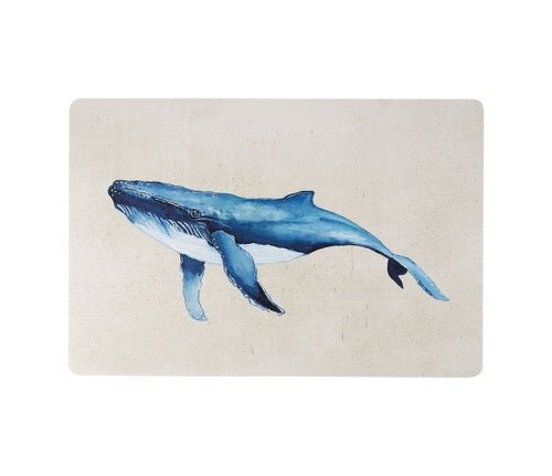 Set de 6 Salvamanteles Ballena Azul - pino_y_jacaranda