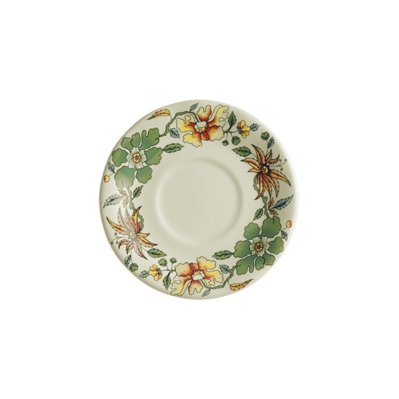 Set de 6 Tazas de Desayuno con Platillos La Cartuja Colección Bellavista - #pino_y_jacaranda#
